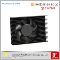 Ventilateur de refroidissement haute performance WellSunFan vérifié, 40 mm, en aluminium, pour carte graphique et ventilateur de refroidissement de disque dur