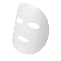 Feuille masques faciaux feuille de masque facial en soie feuille de cellulose de soie