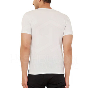 OEM Factory Supply Men's Loose Fit 100% Cotton <b>Bamboo</b> <b>Fiber</b> T-Shirt High Density Logo Printed Streetwear Knitted <b>Fabric</b> - Product Image 4