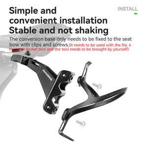ROCKBROS-<span class=keywords><strong>Porte</strong></span>-bouteille d'eau pour vélo, support <span class=keywords><strong>de</strong></span> <span class=keywords><strong>selle</strong></span>, double <span class=keywords><strong>porte</strong></span>-bouteille pour vélo <span class=keywords><strong>de</strong></span> route - Product Image 5