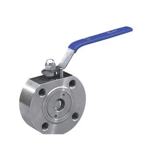 Direct Factory Sale Italian-Style Manual <b>Flat</b> Wafer Ball Valves Stainless <b>Steel</b> Thin Ball Valve <b>Product</b> - Product Image 1