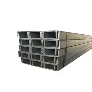 Zhongyu yüksek kaliteli karbon yapısal çelik dikme çerçeve UPN ms C kanal satılık