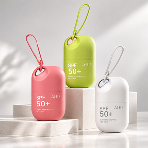 Llavero con Botellas Exprimibles para Crema/<span class=keywords><strong>Loción</strong></span>, Mini Botella Personalizada para Protector Solar de 40 ml - Product Image 6