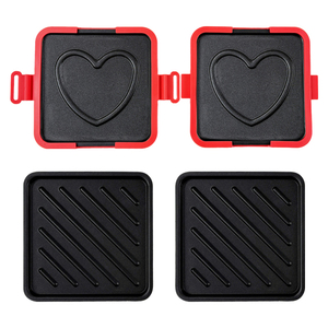 Plaque de cuisson en forme de cœur au pour micro-ondes - Product Image 3