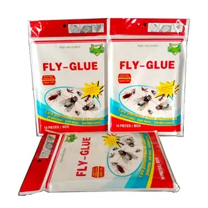 Factory Cheap Prices Low MOQ Strong sticky fly paper Fly trap convenient to use for food factories warehouses farms canteens
