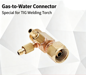 Argon-Lichtbogen-TIG-Schweißbrenner Gas-Kühlungs-zu-Wasserkühlungs-Adapter, M16 Kupfer-<span class=keywords><strong>Kenbi</strong></span>-Verbindung Schweißbrenner-Reparaturzubehör - Product Image 1