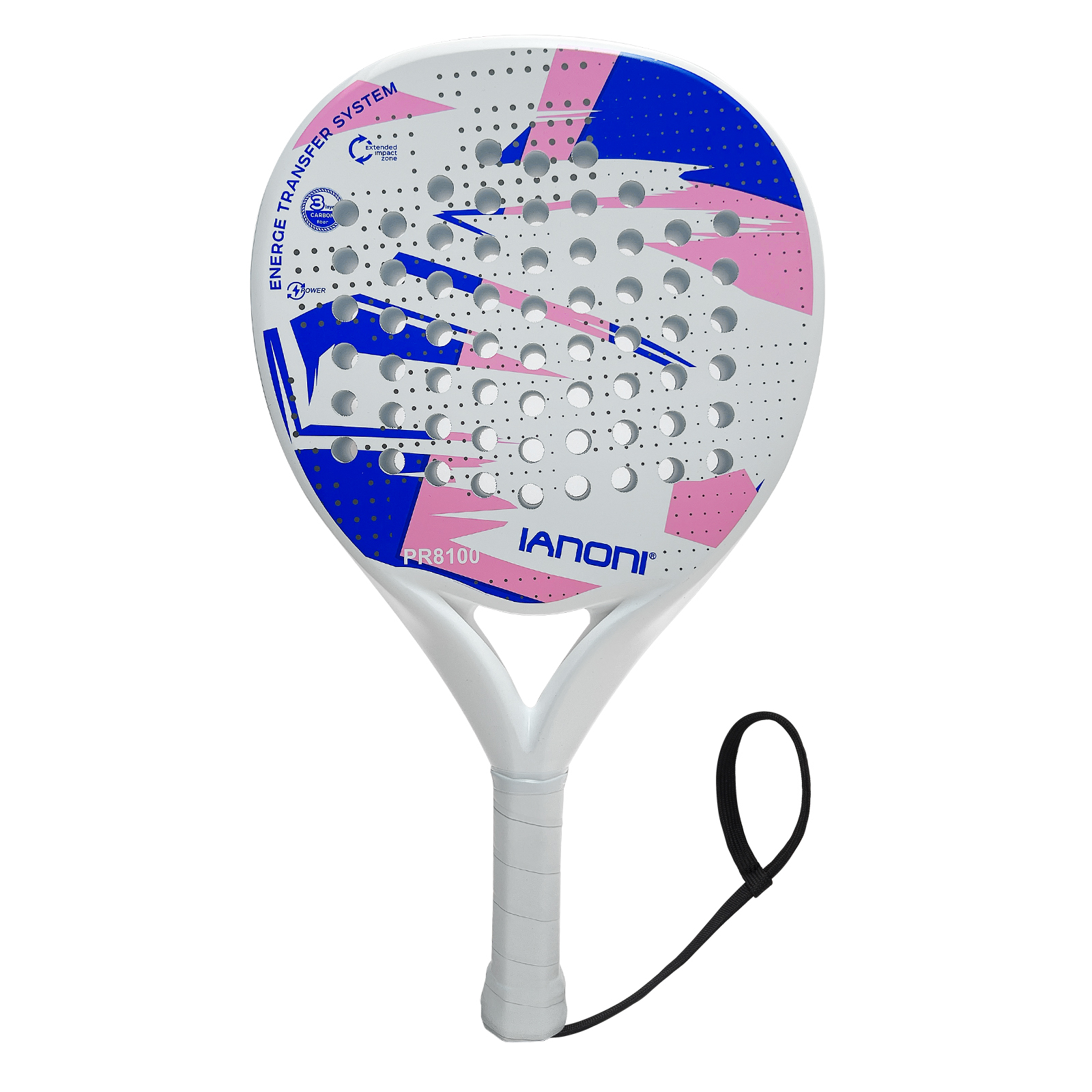 racchetta da paddle pr8100 bianca