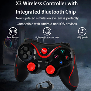 T3 X3 USB kolu tutucu PS3 Playstation 3 P3 için kablosuz Gamepad <span class=keywords><strong>Joystick</strong></span> Joypad denetleyici oyun pedi PC TV kutusu Tablet cep telefonu - Product Image 5