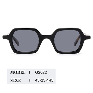 แว่นกันแดดอะซิเตทเรโทรโพลาไรซ์ทรงสี่เหลี่ยมแว่นกันแดดแฟชั่นผู้ชายและผู้หญิงปรับโลโก้ได้ตามต้องการ - Product Image 5