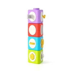 Gioco Educativo <span class=keywords><strong>Montessori</strong></span> Samtoy, Torre Cognitiva, Blocchi da Costruzione, Giocattolo Impilabile per Neonati - Product Image 6