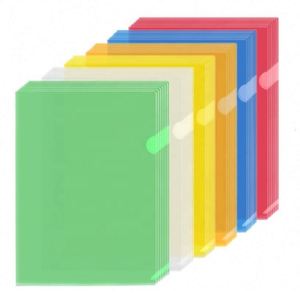 A4 Cut Flush <b>Folder</b> Plastic Transparent File Cover Clear Plastic Wallets <b>for</b> File Storage Paper Organization Filing Products - Product Image 6