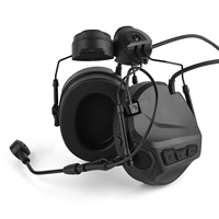Casque tactique WADSN VII avec suppression active du bruit, casque de communication, écouteurs supra-auriculaires, adaptateur de casque Ver.1 WZ235 2