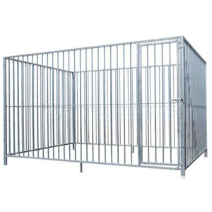 Çin üretimi tedarik köpek Run kulübesi ağır kaynaklı köpek kulübesi tel örgü plaka bir kapı ile - Product Image 2