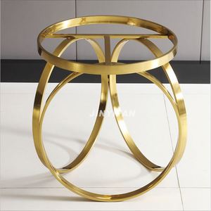 Base de Mesa de Comedor de Metal de Diseño Art Deco de Primera Calidad EX209, Patas de Acero Inoxidable Espejadas, Forma Irregular, Diseño Único, para Uso en Exteriores - Product Image 3