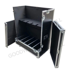 Étui de vol personnalisé de bonne volonté pour étui de guitare d'instrument de musique avec mousse et roue - Product Image 4