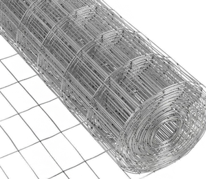 Grillage soudé à mailles carrées galvanisé/revêtu de PVC de calibre 6 pour panneau de clôture - Product Image 4