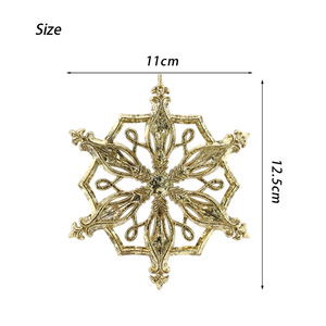 Bán Buôn Giáng Sinh Pha Lê Long Lanh Nhựa Bông Tuyết Đồ Trang Trí Cây Giáng Sinh Tự Làm Bông Tuyết Treo Thủ Công Bên Trang Trí - Product Image 6