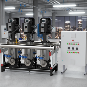 Pompe surpresseur multi-étages en acier inoxydable 220V pour systèmes industriels CPS-3CDL(F)12-120(1) Mult - Product Image 1