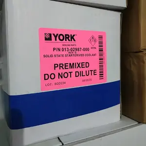 Compresor de refrigeración Lubricante industrial Tipo YORK Refrigerante de refrigeración 013-02987-000