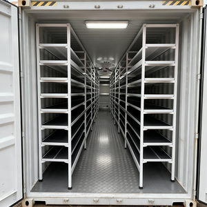 Erschwinglicher Hochleistungs-Hydroponik-Futtergras Vertikaler Gewächshaus-Futteranbaucontainer - Product Image 4