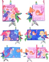 Baby Soft Cloth Book für Neugeborene 0-36 Monate 3D Stoff bücher Montessori Handpuppe Lernspiel zeug für Kinder Geschenk