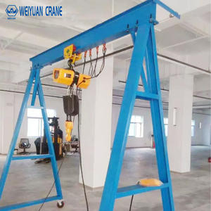 Mini grue à portique électrique <span class=keywords><strong>portable</strong></span> Entrepôt une grue à portique mobile <span class=keywords><strong>portable</strong></span> Usine chinoise 1 2 3 5 tonnes - Product Image 1