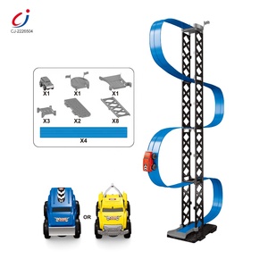 Chengji Toys <span class=keywords><strong>R</strong></span> Us car slot car pistas ensamblar magnético de alta velocidad fricción coche deslizante nuevo estilo DIY juego de pistas de carreras slot toy - Product Image 4