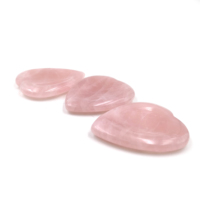 Ventes Flash : Pierre de Massage Naturelle en Forme de Cœur, Pierre Anti-Stress pour les Mains, Idée Cadeau