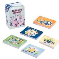 Jeu de cartes de conversation personnalisé pour le team building, 150 questions, pour le travail