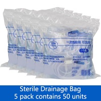 Sacs de drainage chirurgical à circuit fermé à usage unique KEWO YC004 |   De qualité médicale |   Manuel |   1000 ml |   Emballé individuellement |   ISO