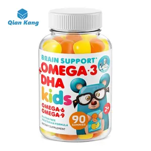 OEM/ODM omega 3 6 9 fish oil gummies with DHA for heart health immune support for women men omega gummies