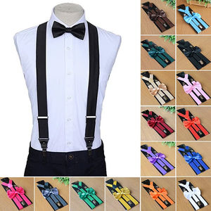 Wholesale <b>Suspenders</b> for Men Pants Apparel Adult <b>Suspender</b> Man Shirt Dress Women Wedding Party Solid Colors Suit Skirt With - Product Image 5