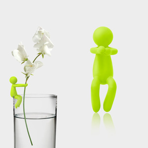 Propagation des plantes Buddy Hydroponique Croissance des plantes Figurine décorative Compagnon en plastique pour redresser le soutien - Product Image 6