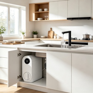 Purificateur d'eau hydrogénée anti-âge pour la peau, sous évier, RO 5 étapes, PEM SPE 1000ppb 600G, robinet intelligent sans réservoir, fabricant pour cuisine - Product Image 2