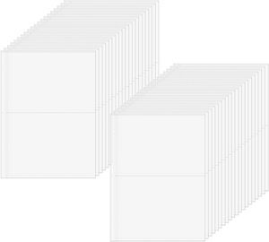 Carpeta Transparente Antideslumbrante, Protector de Hojas de Plástico PP para Papel A4, Partituras de Música y Piano - Product Image 1
