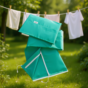 Funda protectora Leifheit para tendederos de ropa de tamaño mediano con cierre de cremallera - Product Image 3