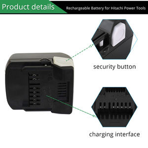Pengganti 14.4v untuk Hitachis Lithium-ion Pak baterai isi ulang untuk peralatan listrik Set bor tanpa kabel BSL1460 BSL1450 BSL1430 - Product Image 6