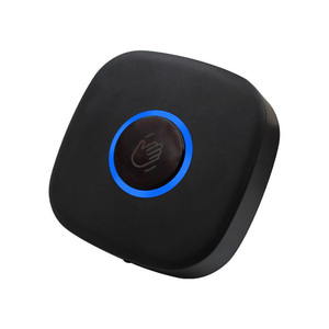 K10 bouton de sortie de porte de capteur infrarouge sans contact pour système de contrôle d'accès bouton de déverrouillage de porte de serrure électrique 12V-24V NO/NC/COM - Product Image 1