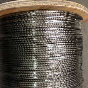 6x19 + IWRC SUS aircairs حبل أسلاك من الفولاذ المقاوم للصدأ - Product Image 5