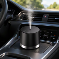 Diffuseur de voiture intelligent à capteur, nébuliseur d'arômes sans eau, dispositif de parfumation à faible bruit pour véhicule, fabrication OEM ODM personnalisée