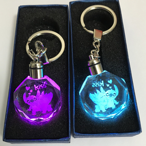 Charming YearsCrystal Mini 7 - Caja <span class=keywords><strong>de</strong></span> Regalo Octogonal Duradera con Diseño <span class=keywords><strong>de</strong></span> Cristal Transparente <span class=keywords><strong>de</strong></span> 7 Colores con Iniciales <span class=keywords><strong>de</strong></span> los Diseñadores, con LED y Figura <span class=keywords><strong>de</strong></span> <span class=keywords><strong>Lilo</strong></span> y Stitch - Product Image 6