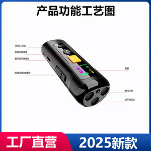 Repelente Ultrasónico para Perros XP32, Dispositivo de Entrenamiento Automático Recargable con Pantalla a Color y Linterna para el Control del Comportamiento de Mascotas - Product Image 2