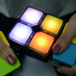 Nuovo divertente gioco di svolta elettrica musica leggera infinito cubo magico professionale giocattoli musica - Product Image 5