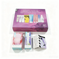 Emballage en papier cosmétique d'impression haut de gamme, design créatif pour la beauté, boîte cadeau haut de gamme avec laminage brillant/mat et impression UV