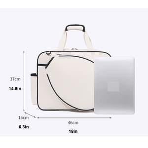 사용자 정의 내구성 여성 스포츠 테니스 라켓 패들 슬링 Pickleball 토트 백 - Product Image 3