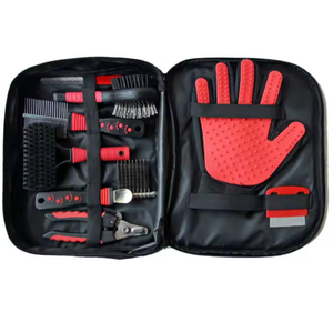 Nouveau kit de toilettage pour animaux de compagnie en plastique avec brosses pour petits animaux, accessoires écologiques pour l'épilation et le bain, vente en gros, Chine - Product Image 5