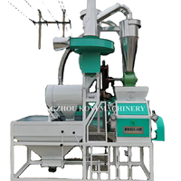 Moulin à farine de maïs électrique, appareil pour la production de farine de maïs pour la vente