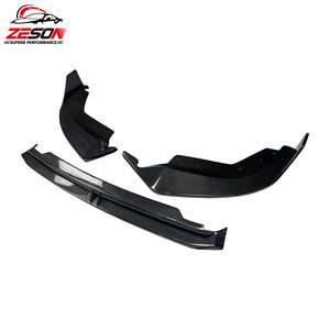 Labbro Anteriore in Fibra di Carbonio Stile ADR per <span class=keywords><strong>BMW</strong></span> Serie 3 G20 <span class=keywords><strong>330i</strong></span> M340i Pre LCI, Spoiler Paraurti Anteriore, Splitter, Kit Carrozzeria - Product Image 2