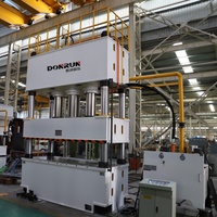 Ligne de production de YQ32-1200 tonnes presse à chaud pour palettes en bois de sciure de bois