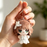 Fournisseurs OEM – Nouvelle poupée en peluche de 5 cm et 10 cm, faite à la main, style Kawaii, mini-anime, porte-clés Kpop
